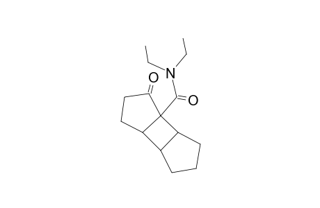 1-(N,N-Diethyl)-10-oxotricyclo[5.3.0.0(2,6)]decanecarboxamide