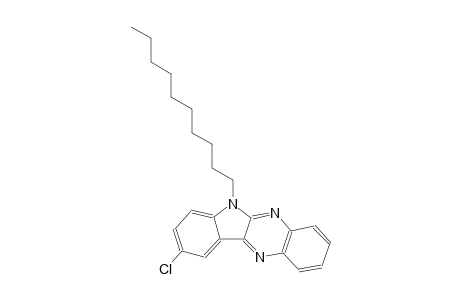 9-chloro-6-decyl-6H-indolo[2,3-b]quinoxaline