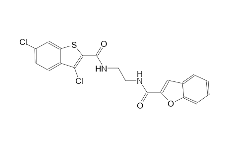 2-benzofurancarboxamide, N-[2-[[(3,6-dichlorobenzo[b]thien-2-yl)carbonyl]amino]ethyl]-