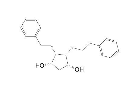 1,3-Cyclopentanediol, 4-(2-phenylethyl)-5-(3-phenylpropyl)-, (1.alpha.,3.alpha.,4.alpha.,5.alpha.)-