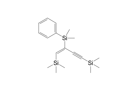 (E)-2-Dimethylphenylsilyl-1,4-bis(trimethylsilyl)-1-buten-3-yne