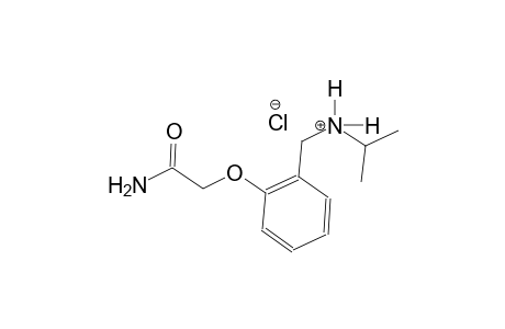 N-[2-(2-amino-2-oxoethoxy)benzyl]-2-propanaminium chloride