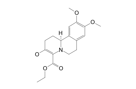 ETHYL-(9,10-DIMETHOXY-3-OXO-1,2,4,6,7,11B-ALPHA-HEXAHYDRO-3H-BENZO-[A]-QUINOLIZIN-4-YL)-CARBOXYLATE