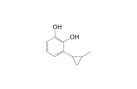 3-(2-Methylcyclopropyl)benzene-1,2-diol