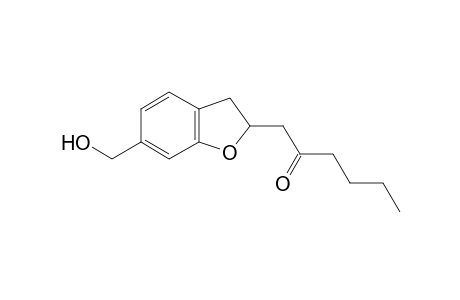 6-Hydroxymethy-2-(2-oxohexyl)-2,3-dihydrobenzofurane