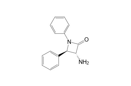 (3R,4R)-3-amino-1,4-diphenyl-2-azetidinone
