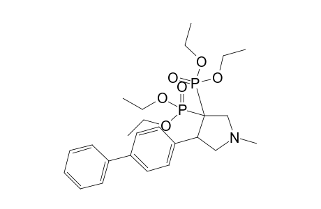 Tetraethyl 4-(biphenyl-4-yl)-1-methylpyrrolidine-3,3-diyldiphosphonate