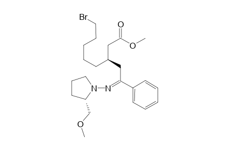 E-(+)-(2S,3' R )-1-{ 8'-Bromo-3'-(methoxycarbonyl) methyl ]-1-phenyloctylideneamino }-2-(methoxymethyl) pyrrolidine