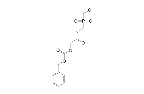 N-(N'-BENZYLOXYCARBONYLGLYCYL)-AMINOMETHYL-(HYDROXYMETHYL)_PHOSPHINIC_ACID