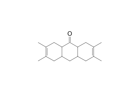 2,3,6,7-tetramethyl-4,4a,5,8,8a,9a,10,10a-octahydro-1H-anthracen-9-one