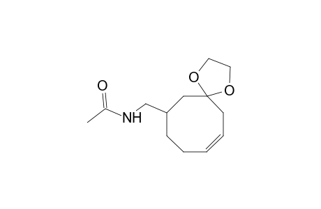 (+-)-N-[(1,4-Dioxaspiro[4.7]didec-10-en-7-yl)methyl]acetamide