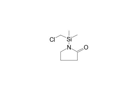 1-DIMETHYL(CHLOROMETHYL)SILYL-2-OXOPYRROLIDINE