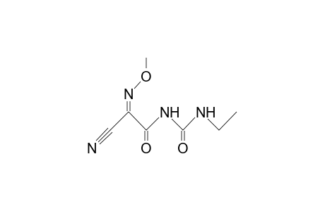 1-(Cyano-[methoximino]-acetyl)-3-ethyl-urea
