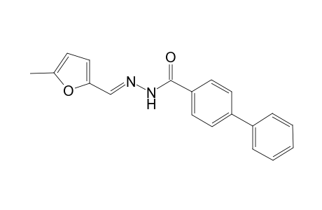 Biphenyl-4-carboxylic acid (5-methyl-furan-2-ylmethylene)-hydrazide