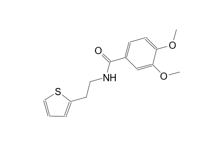3,4-Dimethoxy-N-[2-(2-thienyl)ethyl]benzamide