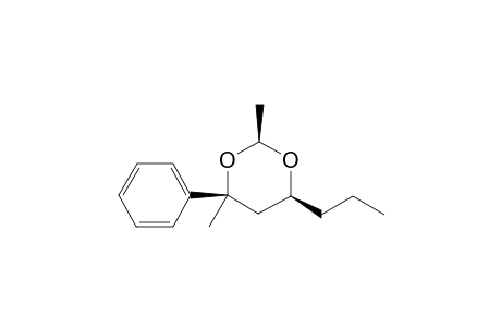(2S,4S,6S)-2,4-Dimethyl-6-propyl-4-phenyl-[1,3]-dioxane