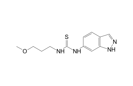 1-(1H-indazol-6-yl)-3-(3-methoxypropyl)-2-thiourea