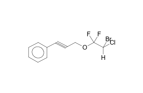 3-(2-BROMO-1,1-DIFLUORO-2-CHLOROETHOXY)-1-PHENYL-1-PROPYNE