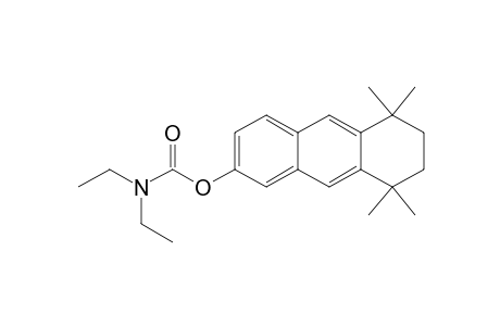 N,N-Diethylcarbamic acid-(5,6,7,8-Tetrahydro-5,5,8,8-tetramethyl-2-anthracenyl)ester