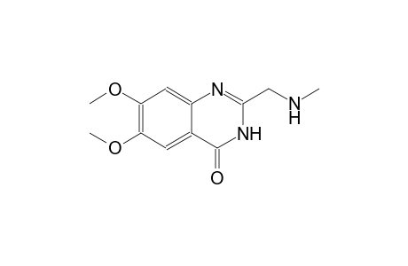 4(3H)-quinazolinone, 6,7-dimethoxy-2-[(methylamino)methyl]-