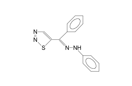 5-Benzoyl-1,2,3-thiadiazole phenylhydrazone