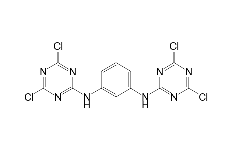 N,N'-bis[4',6'-Dichloro-1',3',5'-triazin-2'-yl]-m-phenylene diamine