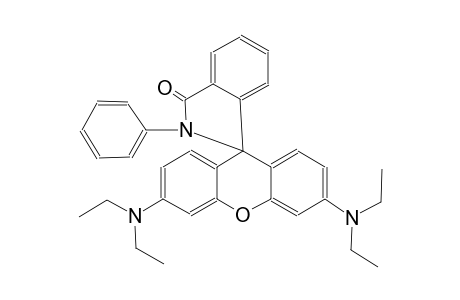 3',6'-bis(diethylamino)-2-phenylspiro[isoindoline-1,9'-xanthen]-3-one