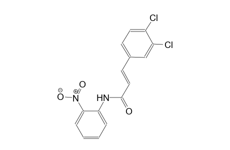 (2E)-3-(3,4-dichlorophenyl)-N-(2-nitrophenyl)-2-propenamide