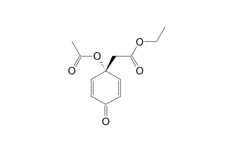 4-ACETYLOXY-4-(METHYLENECARBOETHOXY)-CYClOHEXA-2,5-DIENONE