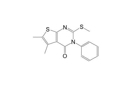 5,6-dimethyl-2-(methylsulfanyl)-3-phenylthieno[2,3-d]pyrimidin-4(3H)-one