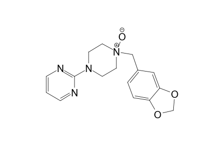 1-(3,4-Methylenedioxybenzyl)-4(2-pyrimidinyl)piperazine-2-N-oxide