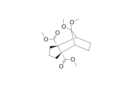 DIMETHYL-(1RS,2SR,6RS,7SR)-10,10-DIMETHOXYTRICYCLO-[5.2.1.0]-DECANE-2,6-DICARBOXYLATE