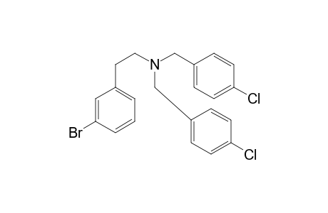 N,N-Bis(4-chlorobenzyl)-3-bromophenethylamine