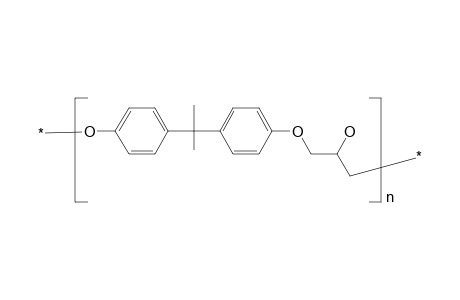 Poly(oxy-1,4-phenyleneisopropylidene-1,4-phenyleneoxy-2-hydroxytrimethylene)
