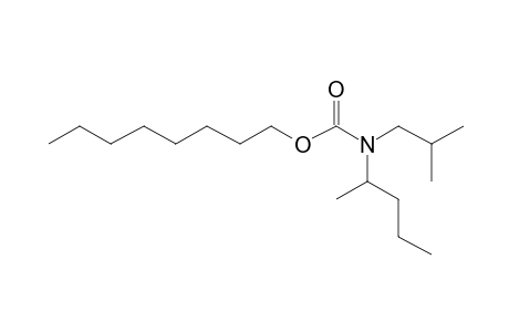 Carbonic acid, monoamide, N-(2-pentyl)-N-isobutyl-, octyl ester