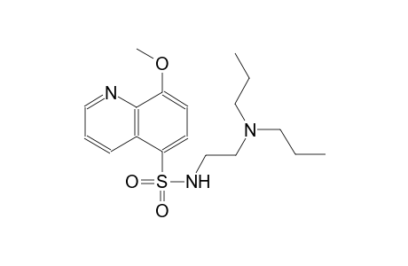 N-[2-(dipropylamino)ethyl]-8-methoxy-5-quinolinesulfonamide