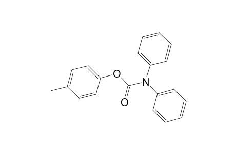 Carbamic acid, diphenyl-, p-tolyl ester