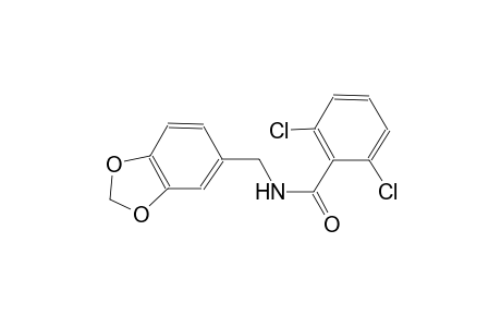N-(1,3-benzodioxol-5-ylmethyl)-2,6-dichlorobenzamide