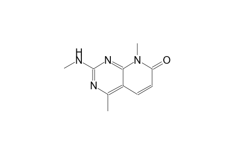 4,8-dimethyl-2-(methylamino)pyrido[2,3-d]pyrimidin-7(8H)-one