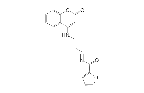2-furancarboxamide, N-[3-[(2-oxo-2H-1-benzopyran-4-yl)amino]propyl]-