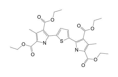 5-[5-(3,5-dicarbethoxy-4-methyl-1H-pyrrol-2-yl)-2-thienyl]-3-methyl-1H-pyrrole-2,4-dicarboxylic acid diethyl ester