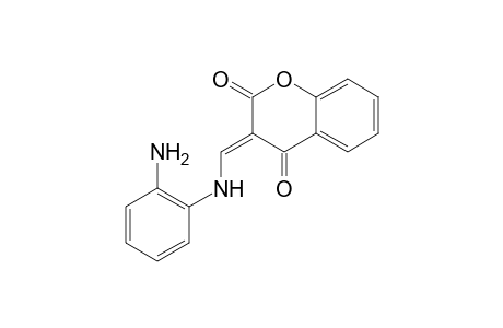 3-{[(2-Aminophenyl)amino]methylidene}-2H-chromene-2,4(3H)-dione