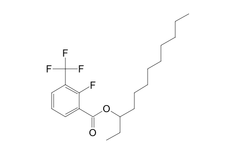 2-Fluoro-3-trifluoromethylbenzoic acid, 3-dodecyl ester