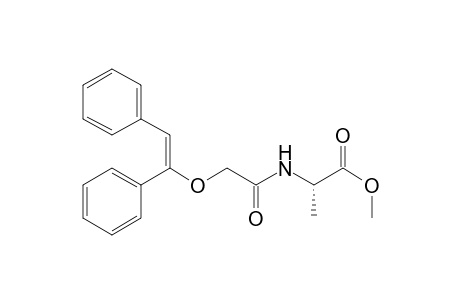 N-(E)-stilbenyloxymethylcarbonyl-a-alanine methyl ester