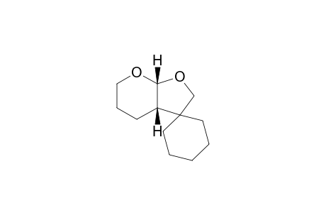 spiro[cyclohexane-1,3'-perhydro-cis-furo[2,3-b]pyran]