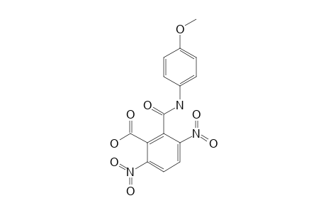 2-(4-METHOXYPHENYLCARBAMOYL)-3,6-DINITROBENZOIC-ACID