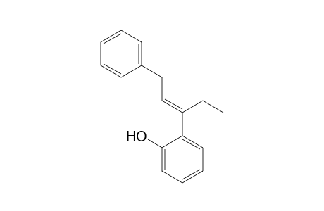 (E)-2-(1-Ethyl-3-phenyl-1-propenyl)phenol