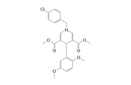 dimethyl 1-(4-chlorobenzyl)-4-(2,5-dimethoxyphenyl)-1,4-dihydro-3,5-pyridinedicarboxylate