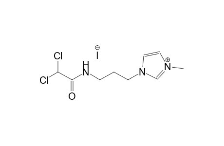 1-{3-[(dichloroacetyl)amino]propyl}-3-methyl-1H-imidazol-3-ium iodide