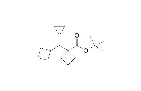 1-(Cyclobutanecyclopropylidenmethyl)cyclobutanecarboxylic acid tert-butyl ester